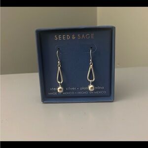 Seed & Sage Sterling Silver Earrings